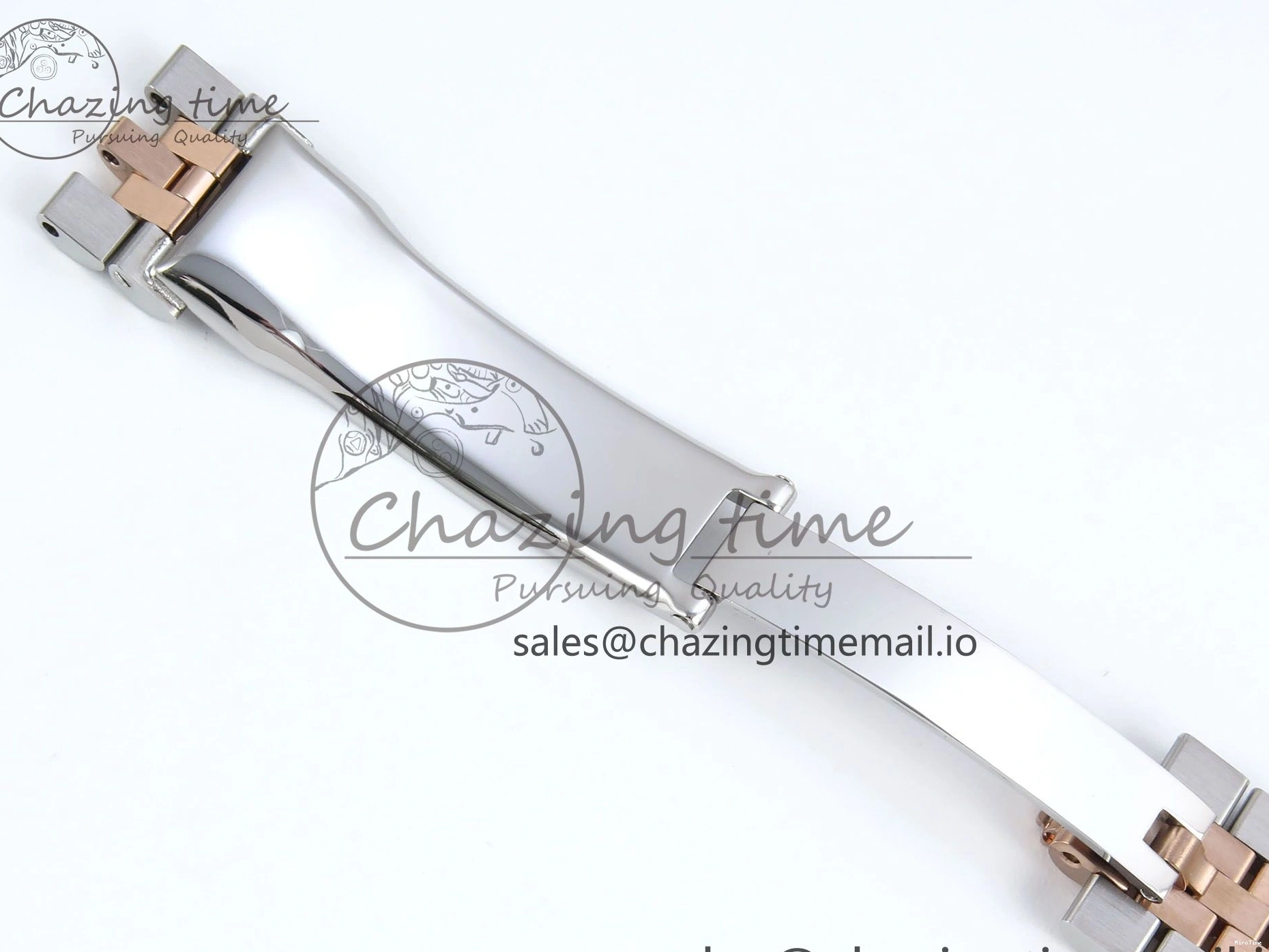 MiroTime 0102 QuickDry DateJust 31 278271 ARF 1:1 Best Edition 904L Steel White MOP Diamonds Dial on SS RG Jubilee Bracelet ETA 517